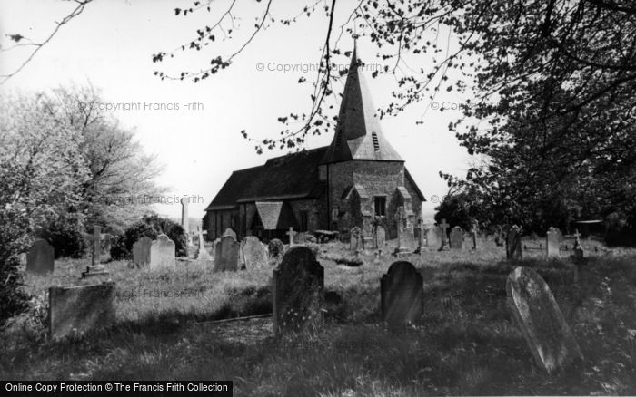 Photo of Barcombe, St Mary's Church c.1960