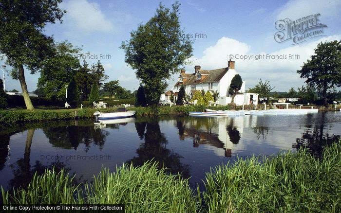 Photo of Barcombe, The Anchor Inn And River Ouse 1980