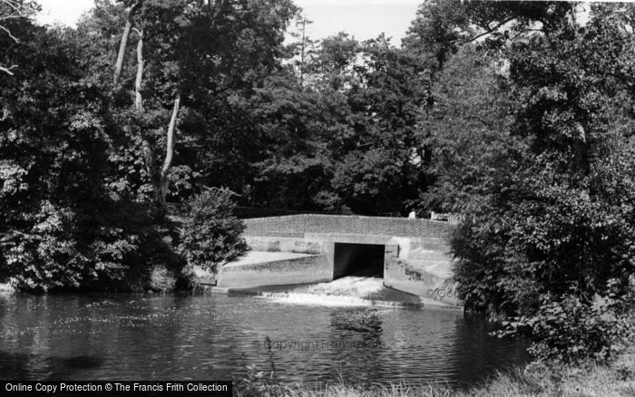 Photo of Barcombe, The Mill Pool c.1955