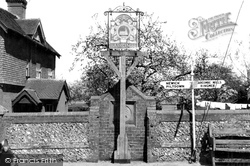 The Village Sign c.1955, Barcombe