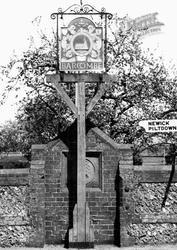 The Village Sign c.1955, Barcombe