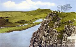 Crag Lough On The Roman Wall c.1960, Bardon Mill