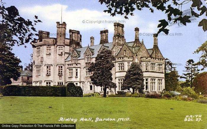 Photo of Bardon Mill, Ridley Hall c.1955