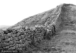 Roman Wall, Crag Lough 1924, Bardon Mill