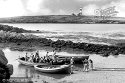 Boat Arriving c.1955, Bardsey Island
