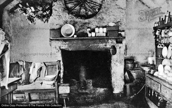 Photo of Bardsey Island, Cottage Of Jane Williams, The Kitchen c.1910