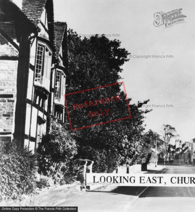 Photo of Barford, Looking East, Church Street c.1960