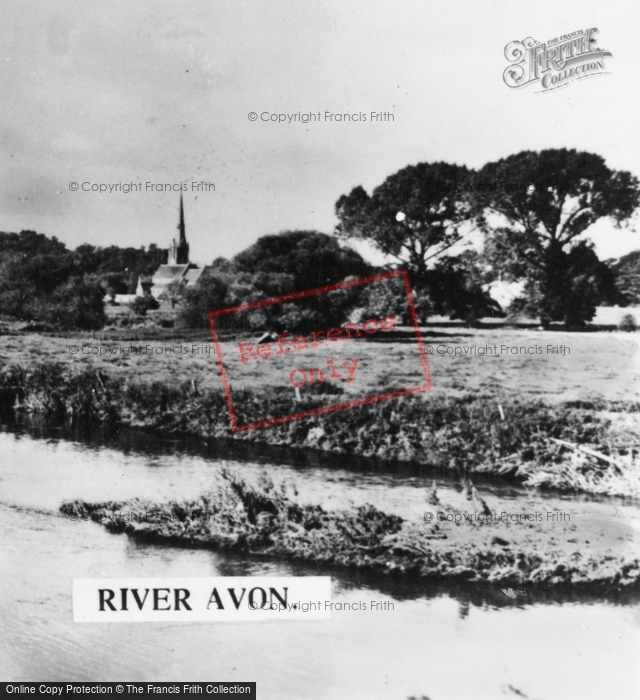 Photo of Barford, River Avon c.1960