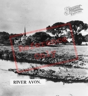 River Avon c.1960, Barford