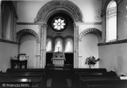 Church Interior c.1960, Barfrestone