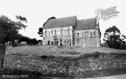The Church Of St Nicholas c.1955, Barfrestone