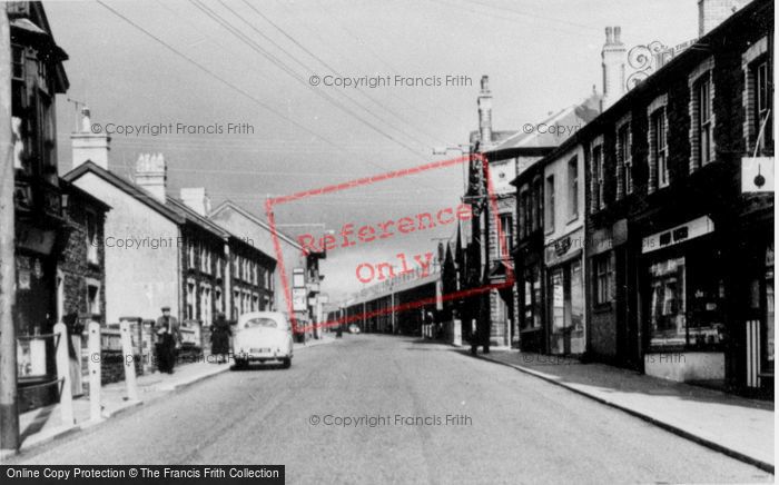 Photo of Bargoed, Commercial Street, Gilfach c.1960