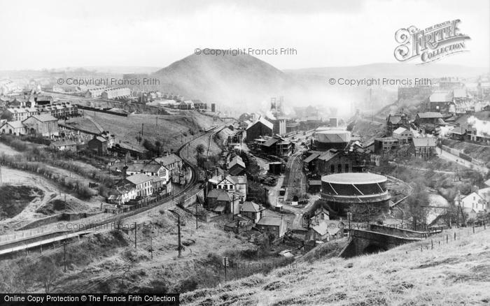 Photo of Bargoed, General View c.1955