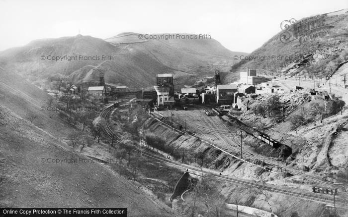 Photo of Bargoed, Groesfaen Colliery And Darran Valley c.1955