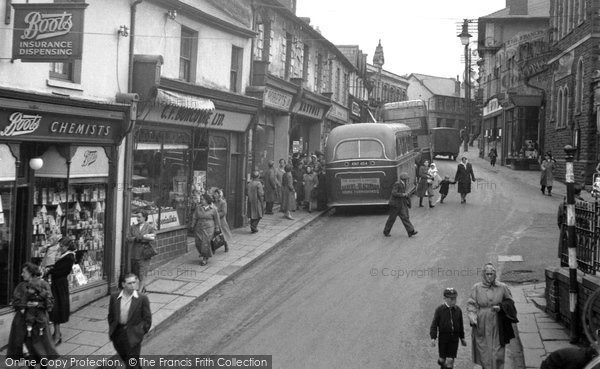 Photo of Bargoed, Hanbury Road 1951