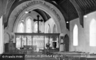 St Gwladys Church Interior c.1955, Bargoed