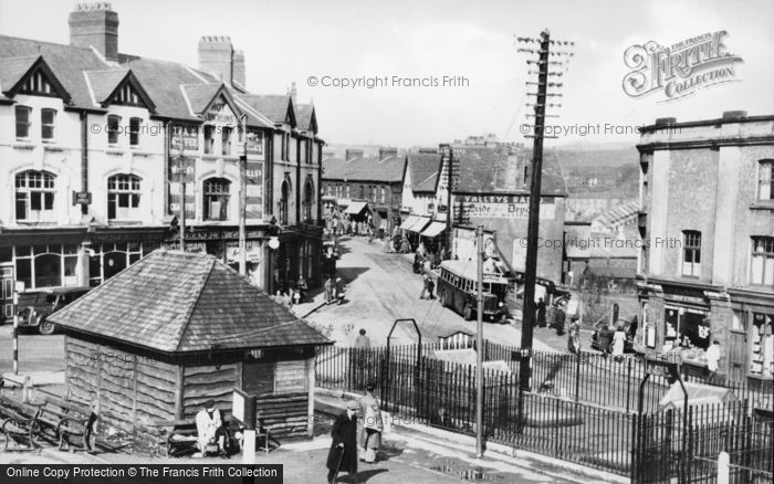 Photo of Bargoed, The Square c.1955