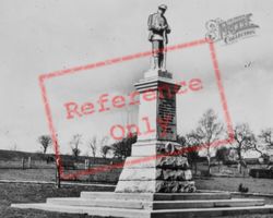 The War Memorial, Bargoed Park c.1955, Bargoed