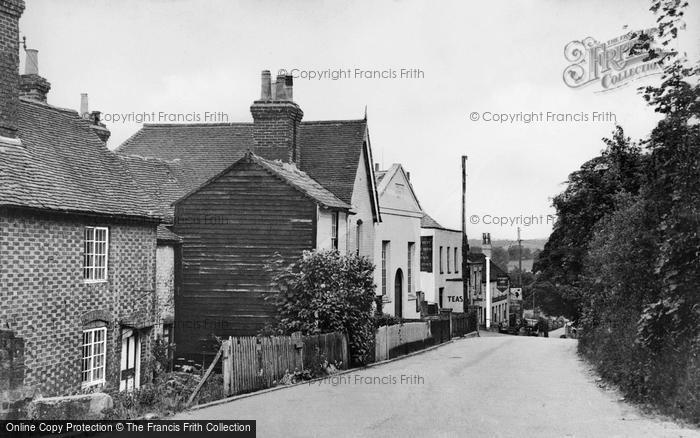 Photo of Barham, Derringstone Hill c.1955
