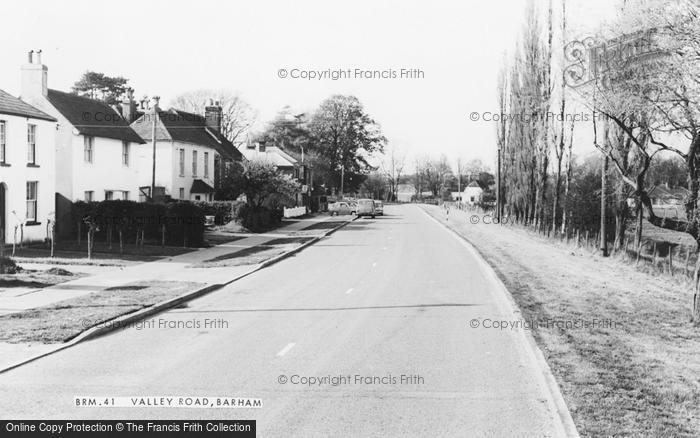 Photo of Barham, Valley Road c.1965
