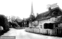 Barham, Village and St John the Baptist Church 1903