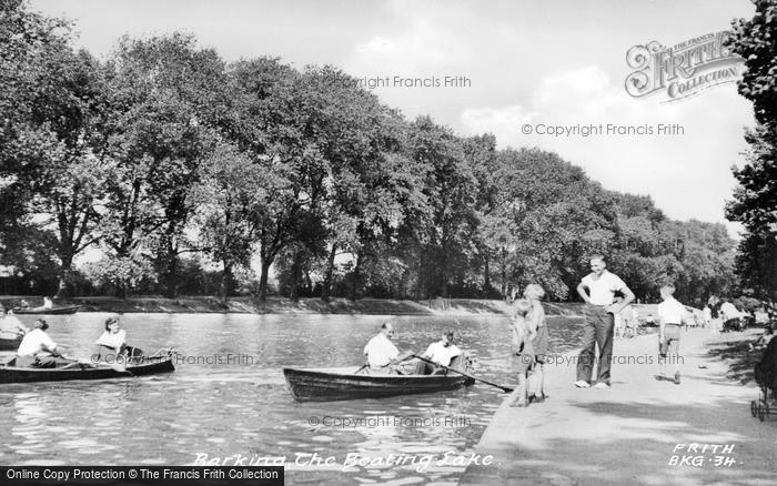 Photo of Barking, Boating Lake c.1955