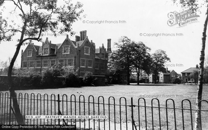 Photo of Barking, Eastbury Manor House c.1960