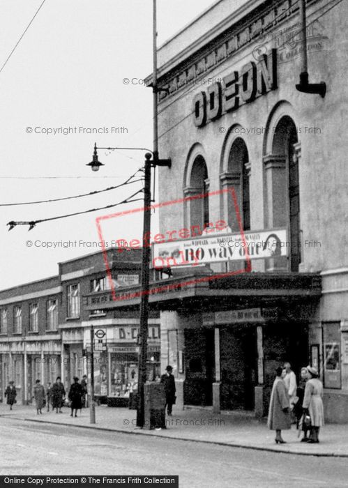 Photo of Barking, Odeon Cinema c.1950