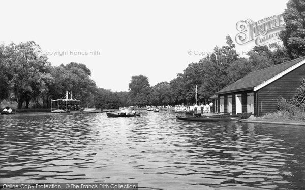 Photo of Barking, the Lake c1955