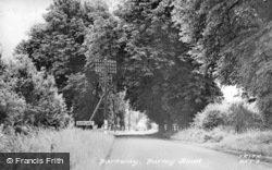 Barley Road c.1950, Barkway