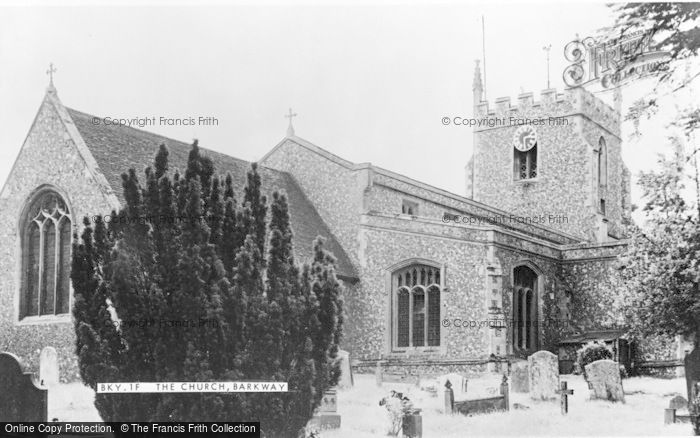 Photo of Barkway, St Mary Magdalene Church c.1950