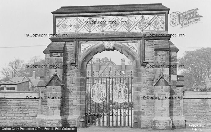 Photo of Barlborough, The Memorial Gate c.1955