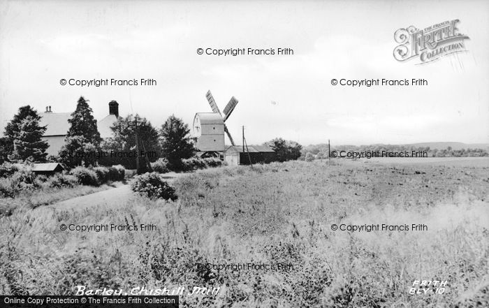Photo of Barley, Chishill Windmill c.1960