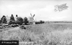 Chishill Windmill c.1960, Barley