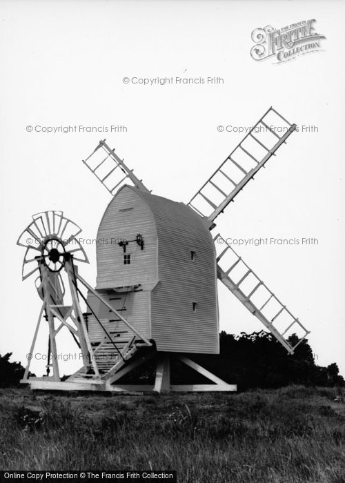 Photo of Barley, Chishill Windmill c.1960