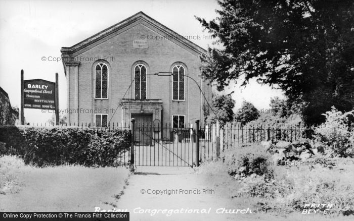 Photo of Barley, Congregational Church c.1955
