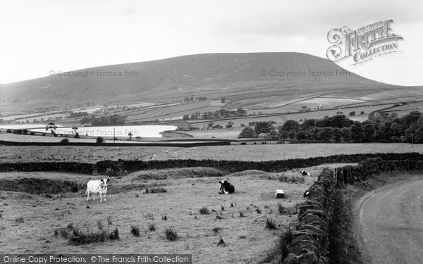 Photo of Barley, Pendle Hill c.1960