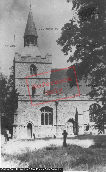 Photo of Barley, St Margaret's Church c.1955