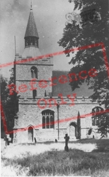 St Margaret's Church c.1955, Barley