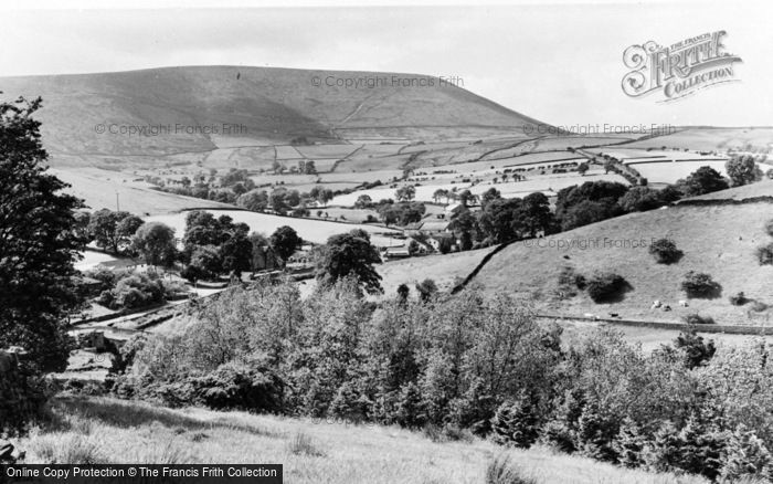 Photo of Barley, The Village And Pendle Hill c.1960