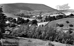The Village And Pendle Hill c.1960, Barley