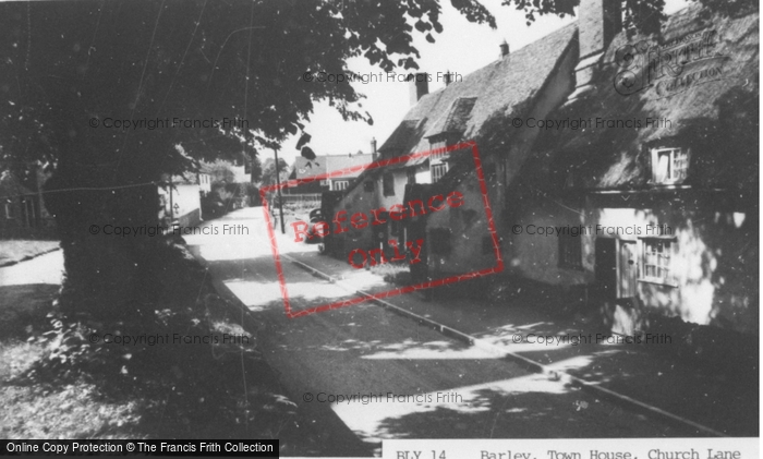Photo of Barley, Town House, Church Lane c.1960