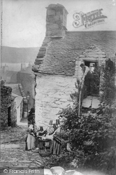 A Bit Of The Old Town c.1890, Barmouth
