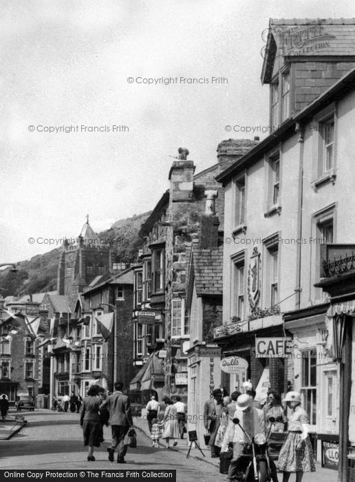 Photo of Barmouth, Church Street c.1960