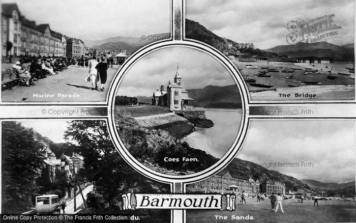 Photo of Barmouth, Composite c.1935