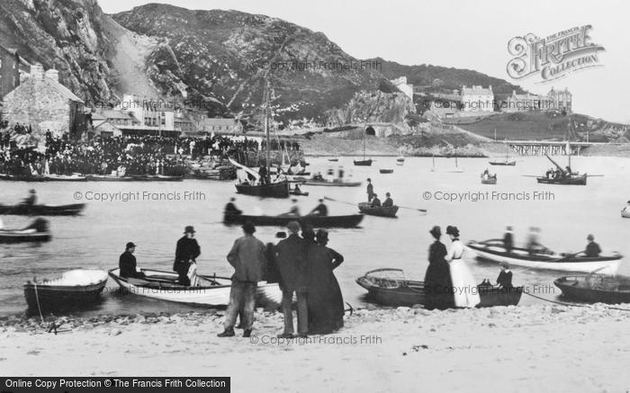Photo of Barmouth, Crowds On Regatta Day c.1900