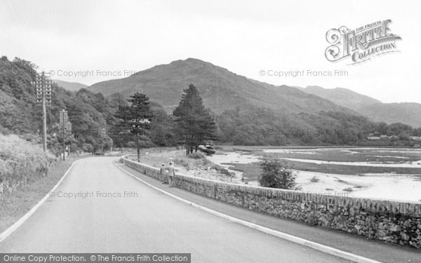 Photo of Barmouth, Dolgellau Road c.1955