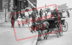 Donkey Carts And Pedestrians 1921, Barmouth
