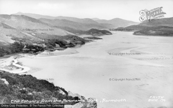 Photo of Barmouth, Estuary From Panorama Walk c.1955
