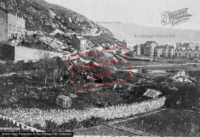 Photo of Barmouth, From Plas Coch 1889